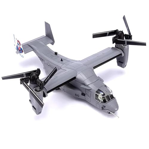 AQMUZE Miniaturmodelle Flugzeuge Druckguss-Modell des Transportflugzeugs MV-22B Der US Navy Im Maßstab 1 72, Geschenk Für Jungen AQMUZE Miniaturmodelle Flugzeuge Druckguss-Modell des Transportflugzeugs MV-22B Der US Navy Im Maßstab 1 72, Geschenk Für Jungen von AQMUZE