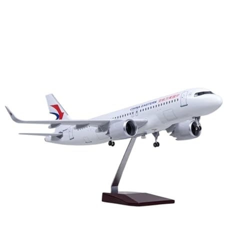 AQMUZE Miniaturmodelle Flugzeuge Druckgussflugzeug Für Die A320 Neo China Eastern Airlines-Sammlung,Ausstellungsgeschenk,statisches Flugzeugmodell Aus Kunstharz(No Light) von AQMUZE