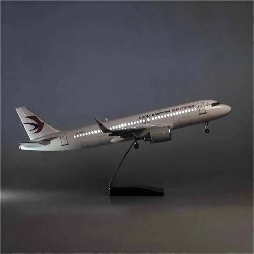 AQMUZE Miniaturmodelle Flugzeuge Druckgussflugzeug Für Die A320 Neo China Eastern Airlines-Sammlung,Ausstellungsgeschenk,statisches Flugzeugmodell Aus Kunstharz(W Light) von AQMUZE
