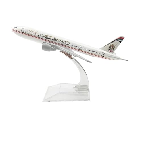 AQMUZE Miniaturmodelle Flugzeuge Für Etihad Airways Boeing 777-Flugzeugmodell, 1:400-Flugzeugmodell Aus Druckgussmetall, Kinderspielzeug-Ausstellungssammlung AQMUZE Miniaturmodelle Flugzeuge Für Etihad Airways Boeing 777-Flugzeugmodell, 1:400-Flugzeugmodell Aus Druckgussmetall, Kinderspielzeug-Ausstellungssammlung von AQMUZE