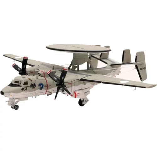 AQMUZE Miniaturmodelle Flugzeuge Für S14 1/144 E-2D Frühwarnflugzeug VAW-121 „Blue Tail“ CVN-68 Legierung Flugzeug Modell Spielzeug Sammlung Dekoration von AQMUZE
