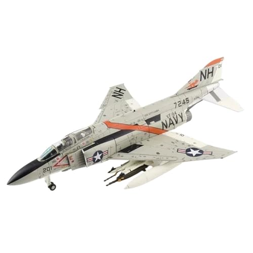 AQMUZE Miniaturmodelle Flugzeuge Geeignet Für Den Mirage-Kämpfer VF-114 Mirage II „Mig-21 Killer“, Druckguss-Metallflugzeugmodellspielzeug 1 72 von AQMUZE