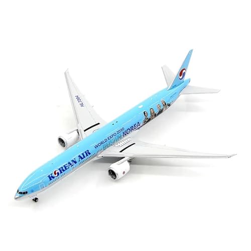 AQMUZE Miniaturmodelle Flugzeuge Korean Air B777-300ER Passagierflugzeug Modell 1 400 Simulation Flugzeug Sammlung Geschenk von AQMUZE