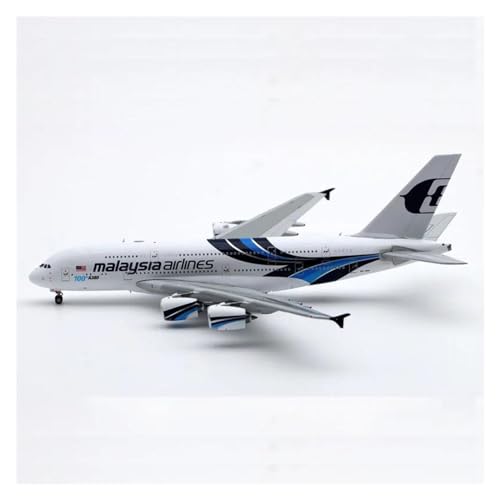 AQMUZE Miniaturmodelle Flugzeuge Malaysia A380 Zivilluftfahrt-Flugzeug AlloyModel 1:400Druckguss Spielzeug Geschenk Sammlung Display von AQMUZE