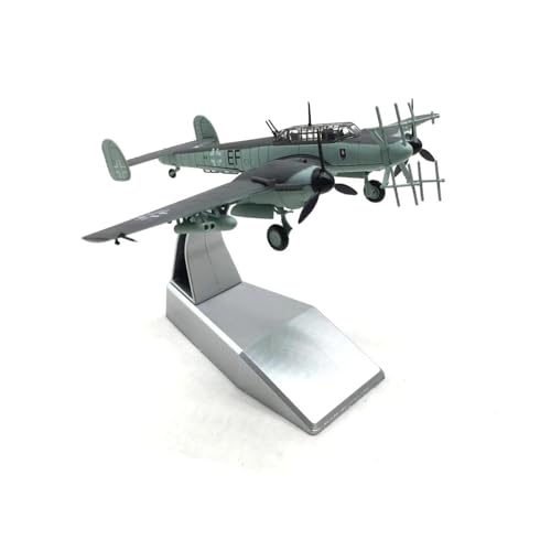 AQMUZE Miniaturmodelle Flugzeuge Maßstab 1/100 Für Bf-110 Fighter G-4 Nachtjäger Modell Legierungsmodell Druckguss-Flugzeugmodell Zur Sammlung AQMUZE Miniaturmodelle Flugzeuge Maßstab 1/100 Für Bf-110 Fighter G-4 Nachtjäger Modell Legierungsmodell Druckguss-Flugzeugmodell Zur Sammlung von AQMUZE