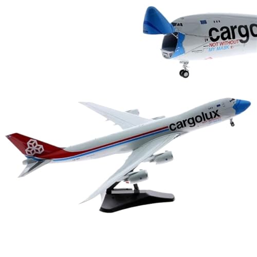 AQMUZE Miniaturmodelle Flugzeuge Maßstab 1 200 Für Das B747-8F LX-VCF-Modell CARGOLUX XX20079C Aus Luftfahrtlegierung Mit Display Zur Fahrwerkssammlung AQMUZE Miniaturmodelle Flugzeuge Maßstab 1 200 Für Das B747-8F LX-VCF-Modell CARGOLUX XX20079C Aus Luftfahrtlegierung Mit Display Zur Fahrwerkssammlung von AQMUZE