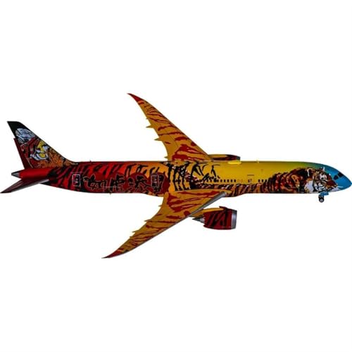 AQMUZE Miniaturmodelle Flugzeuge Maßstab 1 400 LH8022 Tiger Miniatur-Flugzeugmodell aus Druckgusslegierung, umweltfreundliches Material, Spielzeug für Jungen von AQMUZE