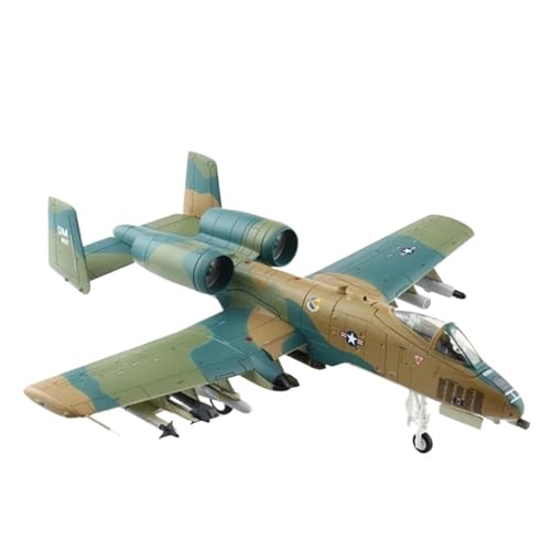 AQMUZE Miniaturmodelle Flugzeuge Maßstab 1 72 Für EIN A-10C-Kampfflugzeugmodell Aus Druckguss-Metall-Militärflugzeug, Nachbildung Eines Luftfahrtflugzeugs, Sammlerspielzeug von AQMUZE