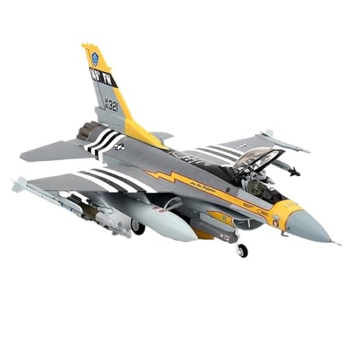 AQMUZE Miniaturmodelle Flugzeuge Maßstab 1 72 Für F16C-Flugzeug-Kampfflugzeug-Falcon-Modellspielzeugsammlung Aus Druckguss von AQMUZE