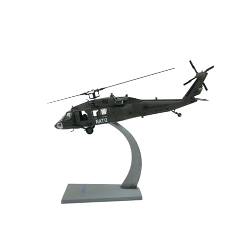 AQMUZE Miniaturmodelle Flugzeuge Maßstab 1 72 Für UH-60 UH 60 Hubschrauber, Luftmilitärmodell, Luftwaffenjäger, Druckguss-Metallflugzeugmodell, Spielzeug von AQMUZE