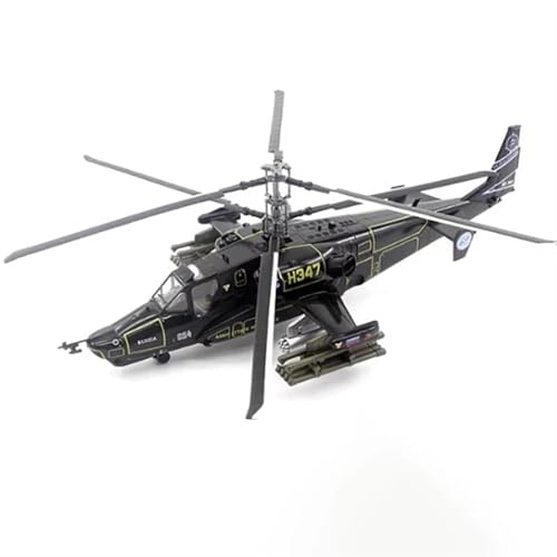 AQMUZE Miniaturmodelle Flugzeuge Maßstab 1 72 Russische Luftwaffe Ka-50 Kampfhubschrauber Kunststoff Flugzeug Modell Spielzeug Souvenir Geschenke von AQMUZE