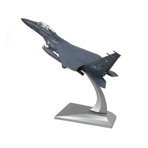 AQMUZE Miniaturmodelle Flugzeuge Maßstab 1:100 Für Den F-15E Strike Eagle Supersonic Fighter-Bomber F15E, Druckguss-Metallflugzeugmodell, Sammlerstück von AQMUZE