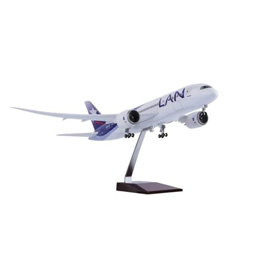 AQMUZE Miniaturmodelle Flugzeuge Maßstab 1:130 Für B787 Airline-Flugzeugmodell Miniatur-Flugzeugsammlung Anzeige Statische Anzeige Flugzeugmodell Statisch(No Light) von AQMUZE
