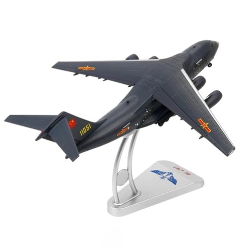 AQMUZE Miniaturmodelle Flugzeuge Maßstab 1:144 Für Das Chinesische Transportflugzeug IL-76 Y-20, Marine-Armee-Kampfflugzeug, Legierungs-Militärflugzeugmodell AQMUZE Miniaturmodelle Flugzeuge Maßstab 1:144 Für Das Chinesische Transportflugzeug IL-76 Y-20, Marine-Armee-Kampfflugzeug, Legierungs-Militärflugzeugmodell von AQMUZE