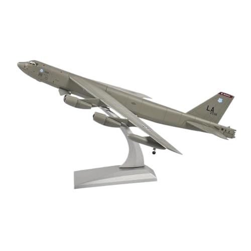 AQMUZE Miniaturmodelle Flugzeuge Schaal 1 200 Luftwaffenmodell B52 Militärflugzeug B-52 Gegoten Metallflugzeug Statisches Ausstellungsmodell von AQMUZE
