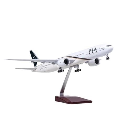 AQMUZE Miniaturmodelle Flugzeuge Spielzeug-Sammlungsdisplay Für Flugzeuge Aus Druckgussharz Im Maßstab 1 150 Für Boeing B777, Leichtflugzeuge Pakistan PIA Airlines(No Light) von AQMUZE