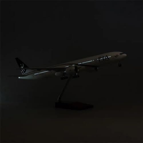 AQMUZE Miniaturmodelle Flugzeuge Spielzeug-Sammlungsdisplay Für Flugzeuge Aus Druckgussharz Im Maßstab 1 150 Für Boeing B777, Leichtflugzeuge Pakistan PIA Airlines(W Light) von AQMUZE