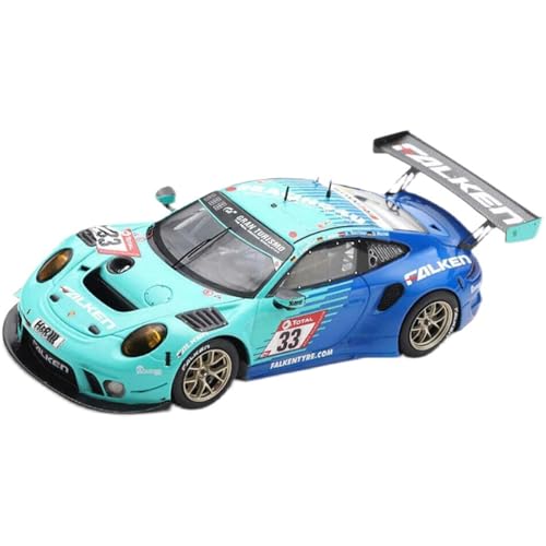 Druckguss Für Porsche Racing GT3 R 2020 Falken New York North Raceway 1/43 Spark Sg690 Fertigmodell von AQMUZE