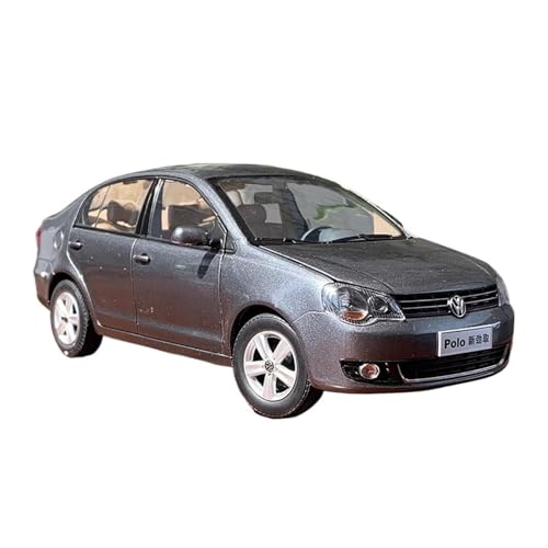Druckgussmodell Im Maßstab 1:18 des Volkswagen Polo GTI 3-Türer-Version Statisches Legierungsautomodell Weihnachten(Gray) von AQMUZE
