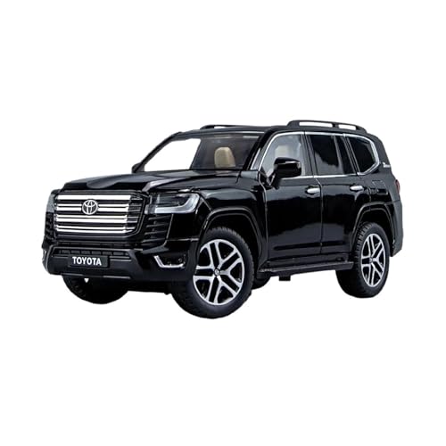 FÜR Toyota Land Cruiser 1:24 Legierung Modell Auto SAMMELN Souvenir Fahrzeug(Black) von AQMUZE