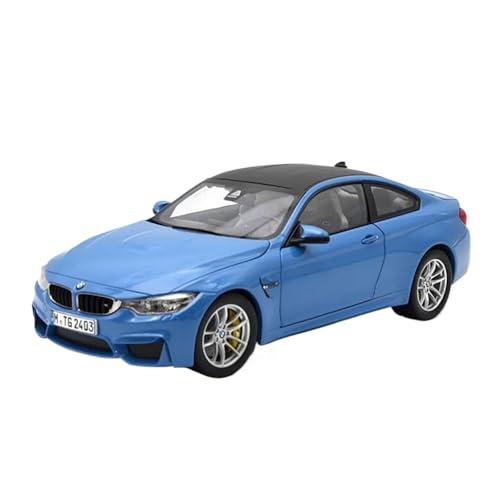 Für 1:18 BMW M4 Coupé F82 2014 Metalldruckguss Statisches Automodell Anzeigedisplay von AQMUZE