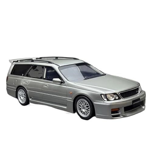 Für 1:18 Nissan Stagea 260RS Kr4 1997 Metalldruckguss Statisches Fahrzeugmodell Simulationsdisplay von AQMUZE