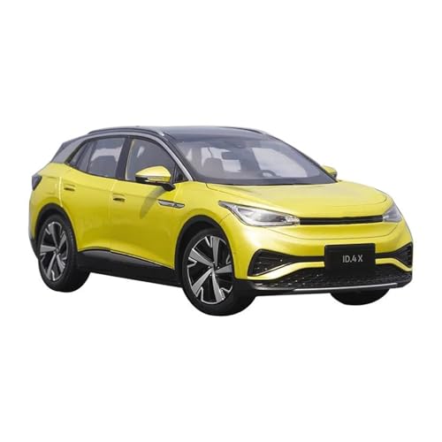 Für 1:18 Volkswagen ID.4X SUV ID4X Druckguss Statische Geländewagen Modell Möbel Dekoration von AQMUZE