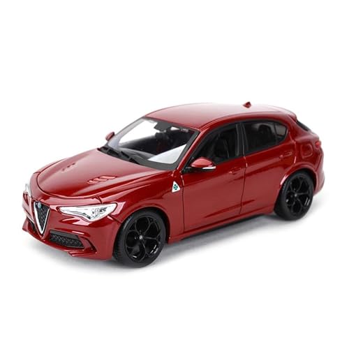 Für Alfa Romeo Stelvio SUV 1:24 Druckgusslegierung Automodell Simulation Statische Sammlung Dekoratives Souvenir von AQMUZE