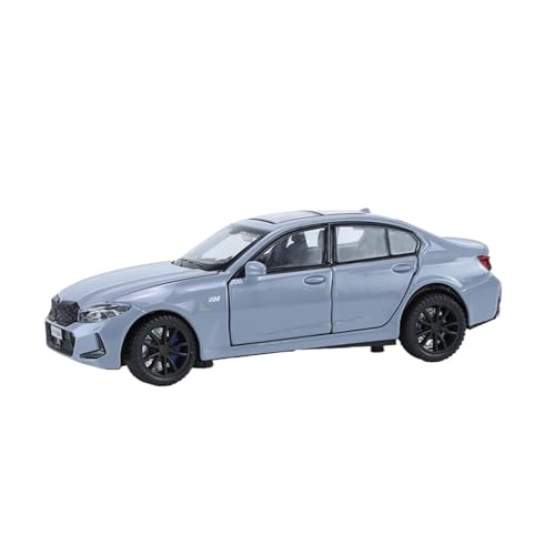 Für BMW 320 320i Coupé 1:32 Legierungsautomodell Simuliert Metallgeschenk Ton Und Licht(Gray) von AQMUZE