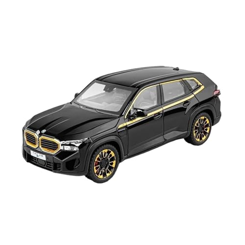 Für BMW DIE XM 1:24 Metall Auto Modell Home Fashion Dekoration Geburtstag Geschenk(Black) von AQMUZE