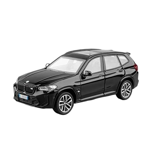 Für BMW X3M X3 1:32 Druckguss Metall Auto Modell Sentimental Sammler Geschenke(Black) von AQMUZE