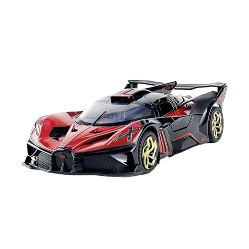 Für Bugatti Bolide GT 1:32 Metall Auto Modell Home Fashion Dekoration Geburtstag Geschenk(Red) von AQMUZE