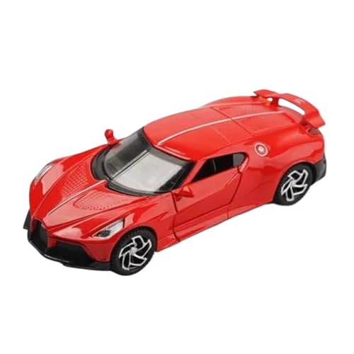 Für Bugatti Lavoiturenoire 1:32 Legierung Automodell Druckguss Simulation Sammlerstücke Dekorative Geschenke(Red) von AQMUZE