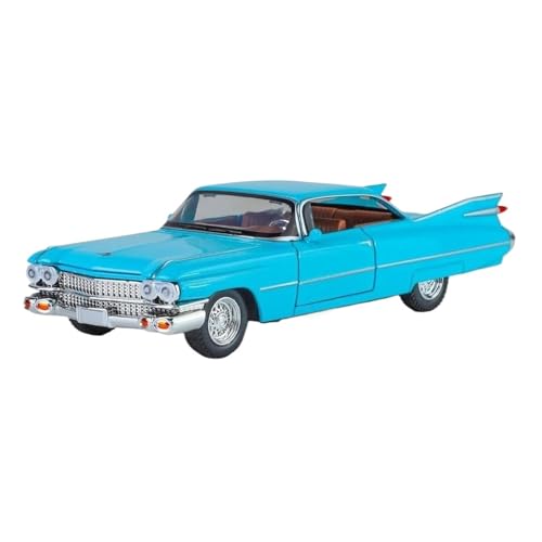 Für Cadillac Eldorado Biarritz Vintage 1:32 Legierung Auto Modell Sammlung Hobby Dekorationen(Blue) von AQMUZE