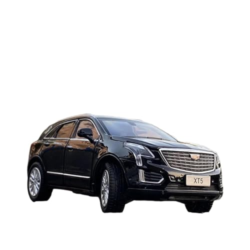 Für Cadillac XT5 SUV 1:32 Legierungsauto Geformtes Druckgussmetallautomodell Simulation Sound- Und Lichtsammlung Dekoration(Black) von AQMUZE