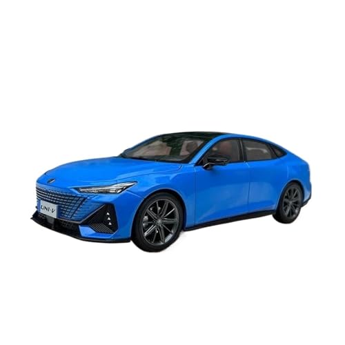 Für Changan Uni-V 1:18 Legierung Automodell Druckguss Statische Hobby-Sammlung Dekoration(Blue) von AQMUZE