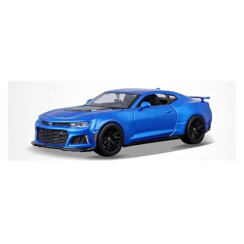 Für Chevrolet Camaro ZL1 2017 1:24 Druckguss Metall Analog Auto Modell Geschenk(Blue) von AQMUZE