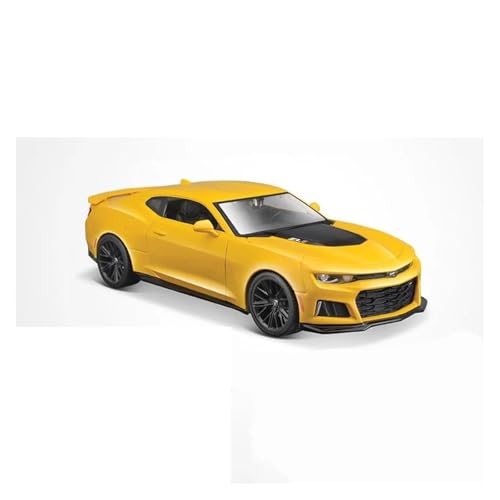 Für Chevrolet Camaro ZL1 2017 1:24 Druckguss Metall Analog Auto Modell Geschenk(Yellow) von AQMUZE