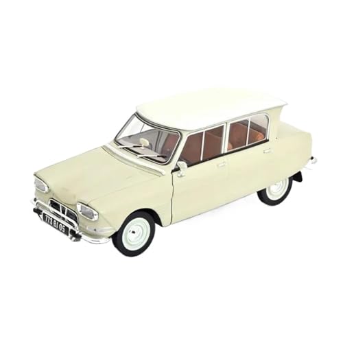 Für Citroen Ami 6 (1965) 1/18 Vintage Legierung Druckguss Auto Modell Harz Souvenir Sammler Geschenk von AQMUZE