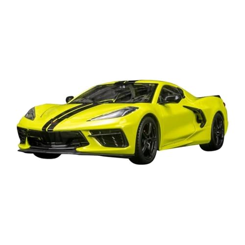Für Corvette Stingray Coupe C8 1:24 2020 Legierung Metall Modell Auto Geburtstag Geschenk(Yellow) von AQMUZE