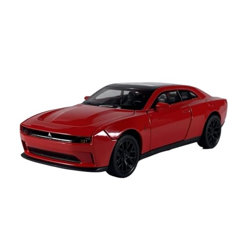 Für Dodge Charger Daytona SRT EV Hellcat 1:32 Legierung Modell Statische Sammlung Hobby Ornamente(Red) von AQMUZE