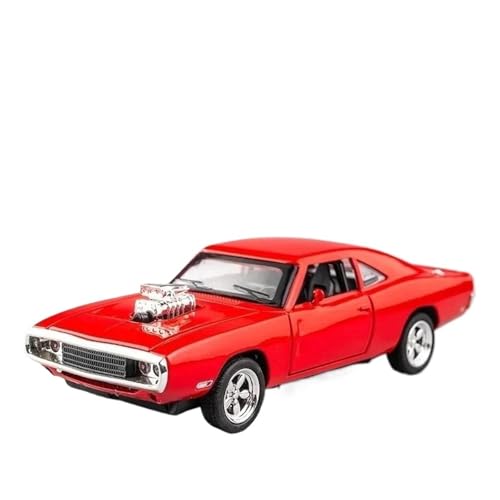 Für Dodge Charger1970er Jahre 1:32 Aleación Modelo Coche Deportivo Coche De Lujo Sonido Y Luz Boomerang Regalo Recomendado(Red) von AQMUZE