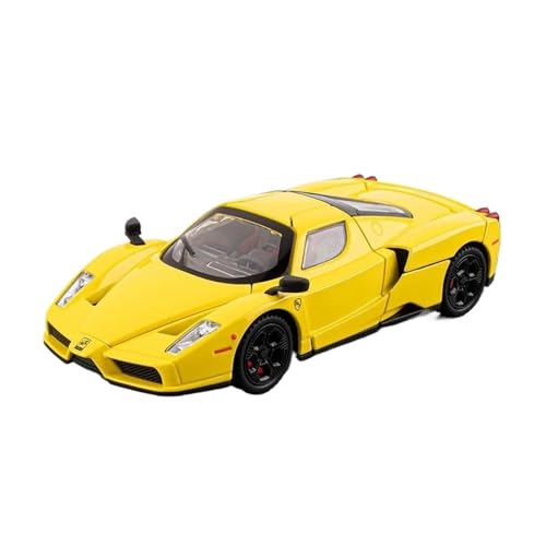 Für Ferrari ENZO 1:32 Druckgusslegierungsmodell Sound- Und Lichtsimulationssammlung Gedenken(Yellow) von AQMUZE