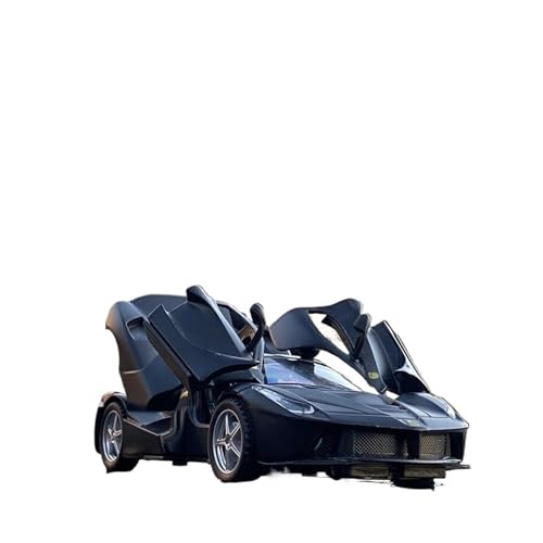 Für Ferrari Laferrari 1:32 Druckguss-Legierung Modell Sound & Licht Simulation Sammlung Gedenk(Black) von AQMUZE