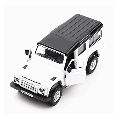 Für Geländewagen 1 36 Alloy Die-Cast Pull Back Modell Spielzeugauto Geschenk(White) von AQMUZE
