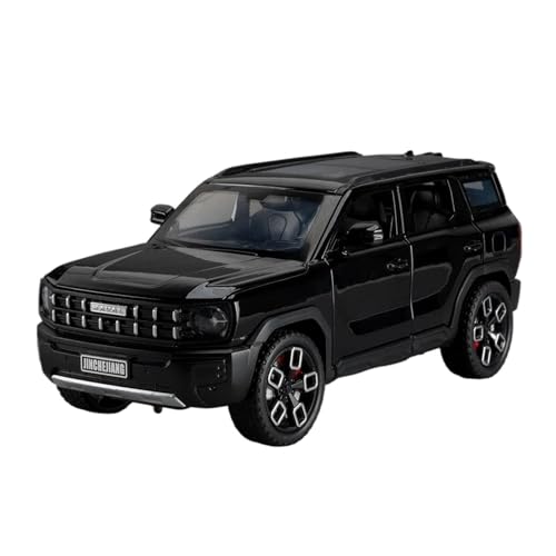 Für Haval X-Dog SUV 1:24 Legierungsautomodell Simuliert Metallgeschenkton Und Licht(Black) von AQMUZE