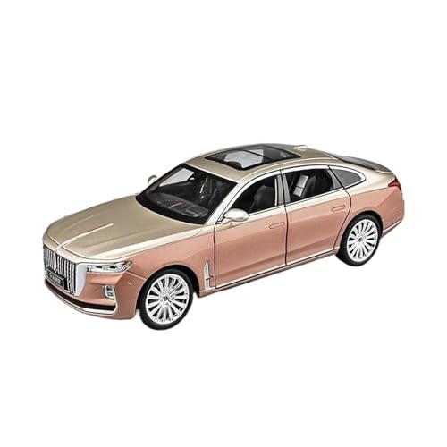 Für Hongqi H9 1:24 Legierung Druckguss Modell Simulierte Home Dekoration Geschenke(Style Two) von AQMUZE