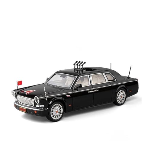 Für Hongqi - Paradeauto L5 1:24 Legierungsdruckgussmetallmodell Simulation Miniatur-Sound- Und Lichtautosammlung von AQMUZE