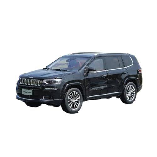 Für Jeep Grand Commander SUV 1:18 Statisches Geländewagenmodell Aus Druckgussmetall Hobbyist-Sammlung(Black) von AQMUZE