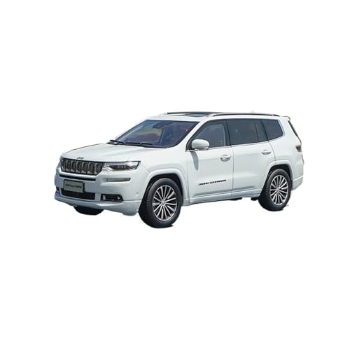 Für Jeep Grand Commander SUV 1:18 Statisches Geländewagenmodell Aus Druckgussmetall Hobbyist-Sammlung(White) von AQMUZE
